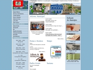 Thumbnail do site Prefeitura Municipal de Acari