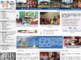 Thumbnail do site Prefeitura Municipal de So Jos de Mipibu