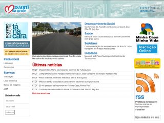 Thumbnail do site Prefeitura Municipal de Mossor