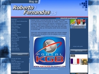 Thumbnail do site Blog do Roberto Fernandes