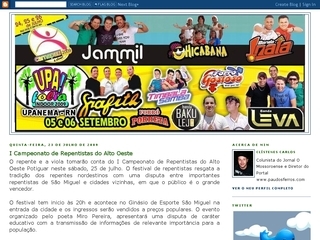 Thumbnail do site Blog de Clstenes Carlos