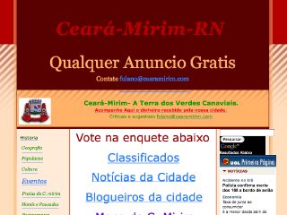 Thumbnail do site CearMirim.com