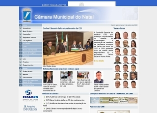 Thumbnail do site Cmara Municipal de Natal