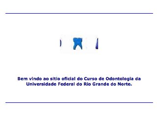 Thumbnail do site Departamento de Odontologia - UFRN