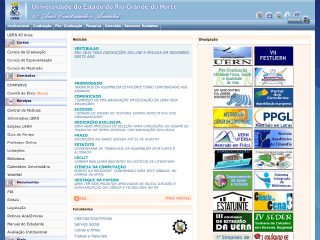 Thumbnail do site UERN - Universidade do Estado do Rio Grande do Norte
