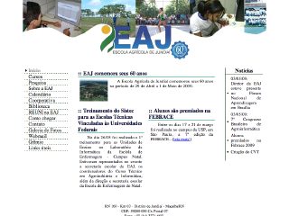 Thumbnail do site Escola Agrcola de Jundia