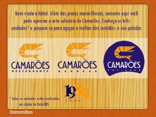 Thumbnail do site Camares Restaurante