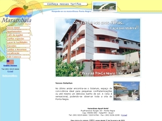 Thumbnail do site Marambaia Apart Hotel