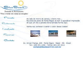 Thumbnail do site Blue Beach Pousada & Restaurante