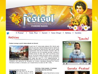 Thumbnail do site FESTSOL de Itoror