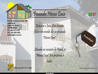Thumbnail do site Pousada Nossa Casa