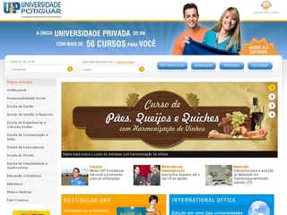 Thumbnail do site Universidade Potiguar - UnP