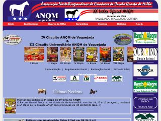 Thumbnail do site ANQM - Associao RN de Criadores de Cavalo Quarto de Milha