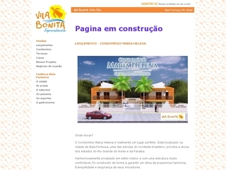 Thumbnail do site Pousada Vila Bonita