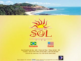 Thumbnail do site Hotel Imprio do Sol