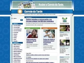 Thumbnail do site Correio da Tarde