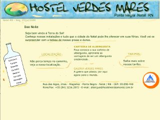 Thumbnail do site Hostel Verdes Mares