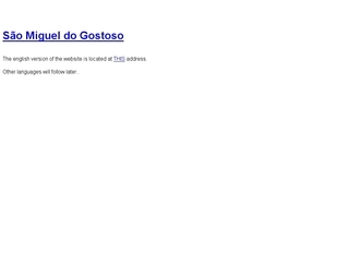 Thumbnail do site São-Miguel-do-Gostoso.com