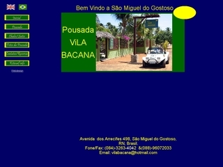 Thumbnail do site Pousada Vila Bacana