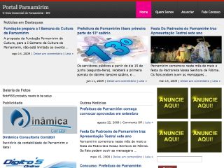 Thumbnail do site Portal Panamirim