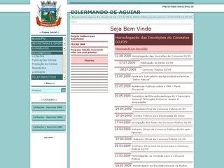 Thumbnail do site Prefeitura Municipal de Dilermando de Aguiar