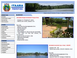 Thumbnail do site Prefeitura Municipal de Itaara