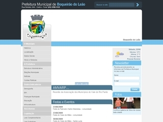 Thumbnail do site Prefeitura Municipal de Boqueirão do Leão