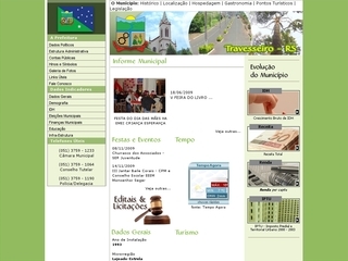 Thumbnail do site Prefeitura Municipal de Travesseiro