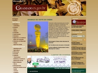 Thumbnail do site Prefeitura Municipal de Gramado