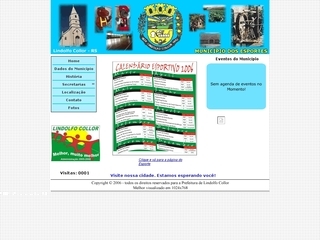 Thumbnail do site Prefeitura Municipal de Lindolfo Collor