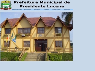 Thumbnail do site Prefeitura Municipal de Presidente Lucena
