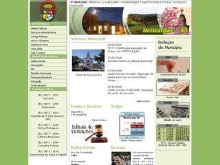 Thumbnail do site Prefeitura Municipal de Mostardas