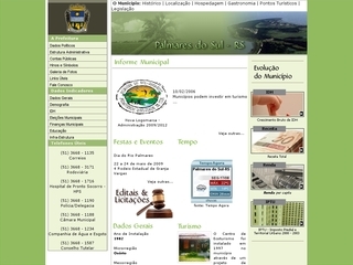 Thumbnail do site Prefeitura Municipal de Palmares do Sul