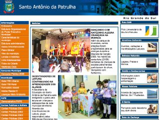 Thumbnail do site Prefeitura Municipal de Santo Antnio da Patrulha