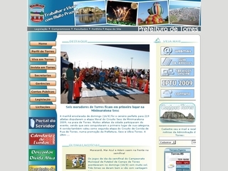 Thumbnail do site Prefeitura Municipal de Torres