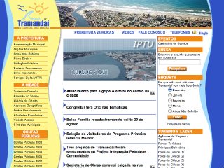 Thumbnail do site Prefeitura Municipal de Tramanda