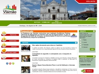 Thumbnail do site Prefeitura Municipal de Viamão