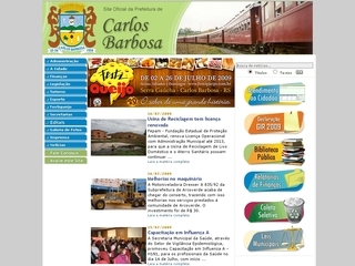 Thumbnail do site Prefeitura Municipal de Carlos Barbosa
