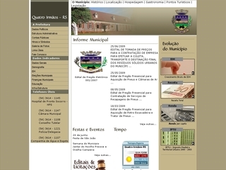 Thumbnail do site Prefeitura Municipal de Quatro Irmãos