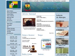 Thumbnail do site Prefeitura Municipal de São Nicolau
