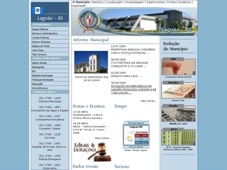 Thumbnail do site Prefeitura Municipal de Lagoo