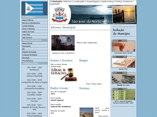 Thumbnail do site Prefeitura Municipal de So Jos do Norte