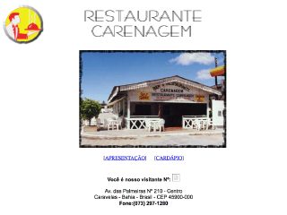 Thumbnail do site Restaurante Carenagem