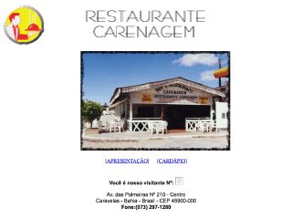 Thumbnail do site Restaurante Carenagem