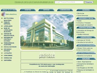 Thumbnail do site Tribunal de Contas do Estado do Rio Grande do Sul