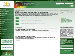 Thumbnail do site Defensoria Pública do Estado do Rio Grande do Sul