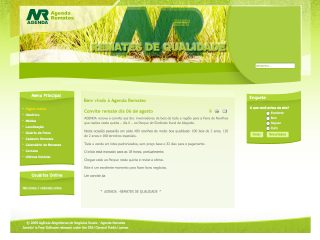 Thumbnail do site AGENDA REMATES - Agncia Alegretense de Negcios Rurais