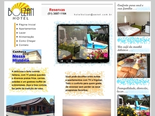 Thumbnail do site Hotel e Restaurante Bolzan