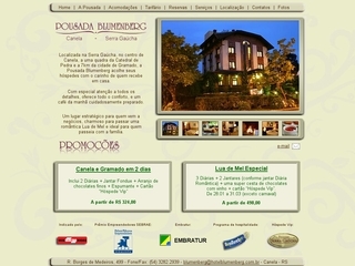 Thumbnail do site Pousada Hotel Blumenberg