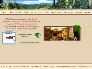 Thumbnail do site Hotel Pórtico